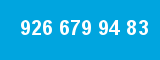926 679 94 83 926 679 94 83